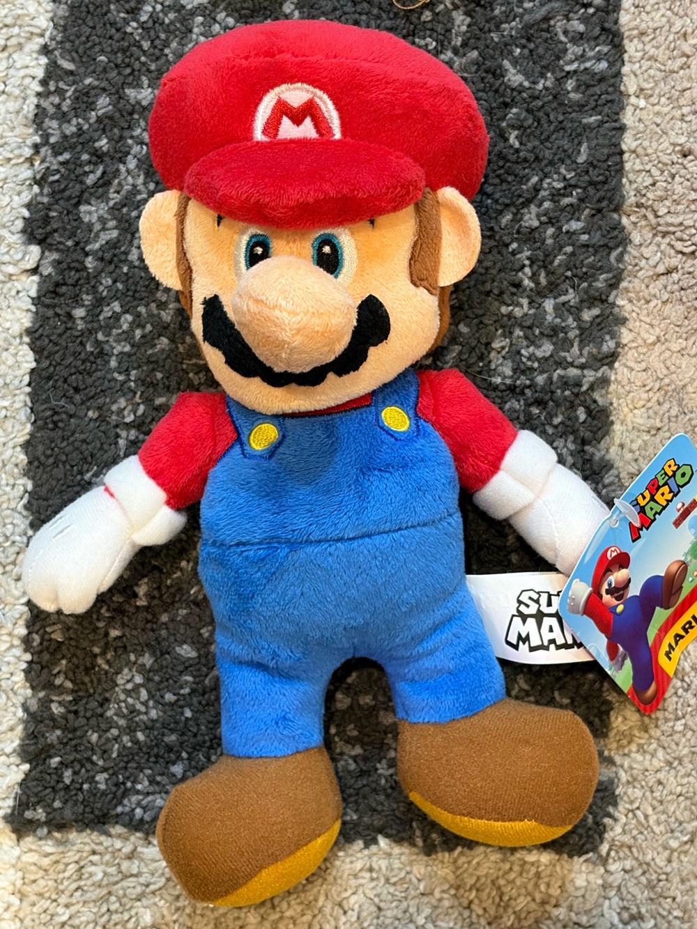 Nintendo Super Mario 9 inch Mario Plush Toy Figure - NWT